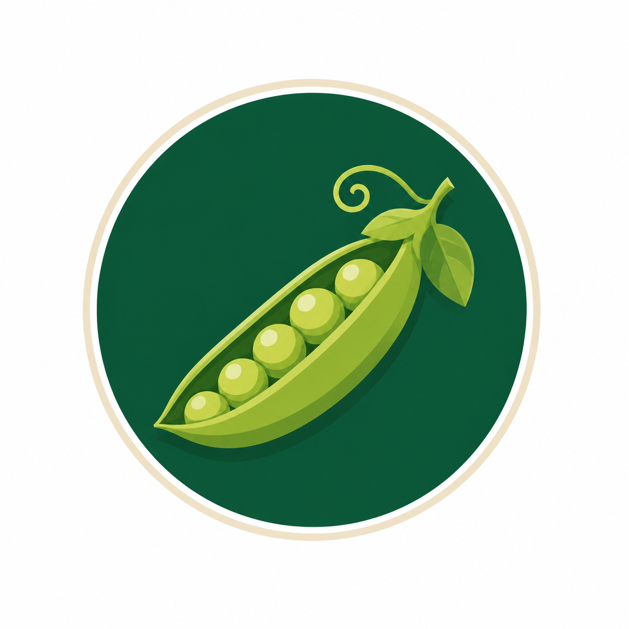 Piselli bio e convenzionali